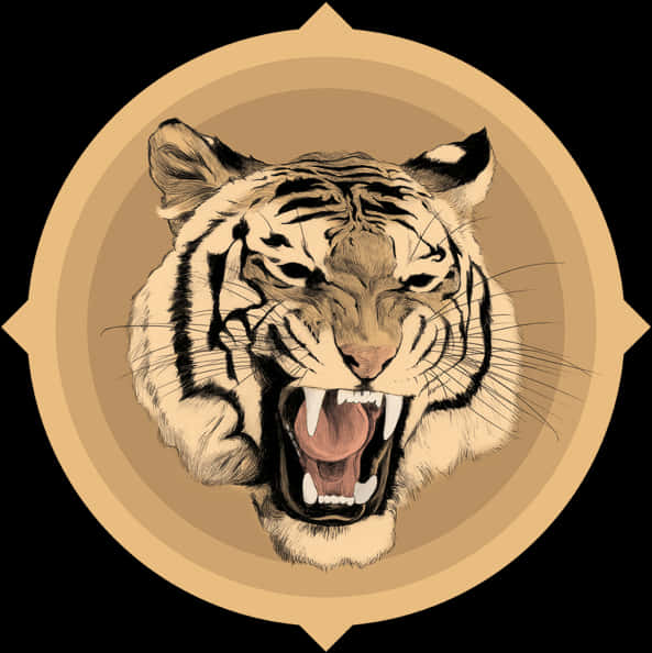 Roaring Tiger Png