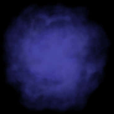 A Blue Smoke On A Black Background