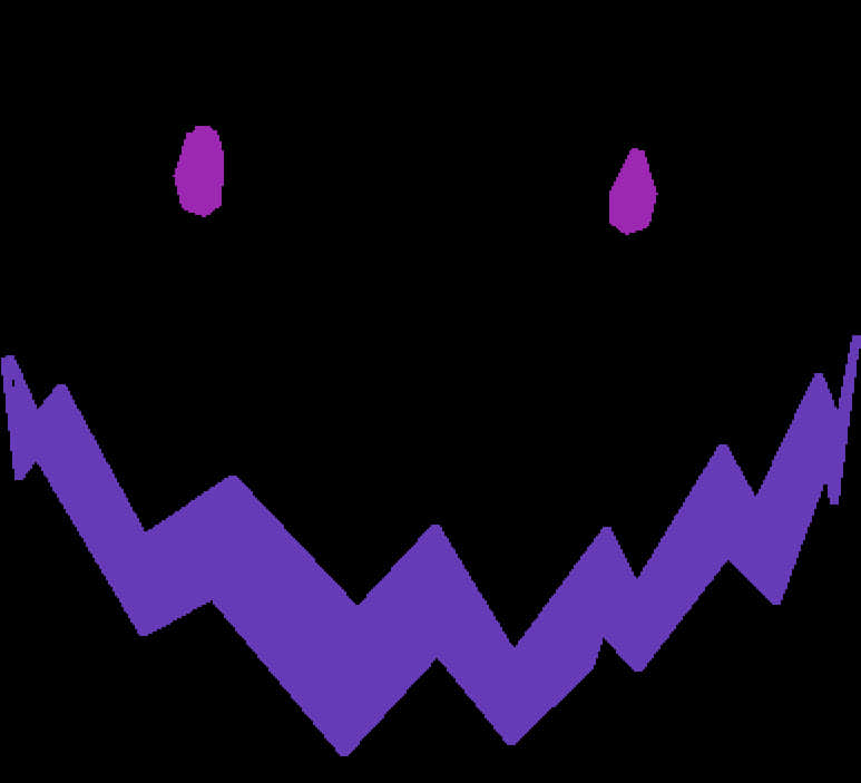 Scary Purple Roblox Face