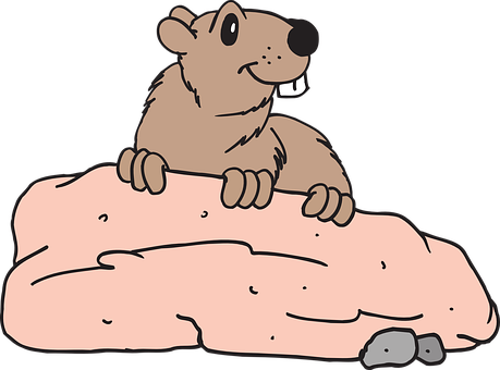 A Cartoon Of A Rodent
