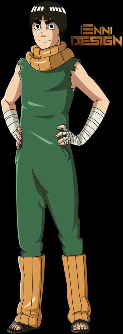 A Cartoon Of A Woman In Green Overalls