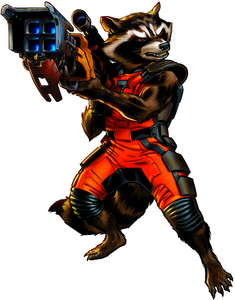 A Cartoon Of A Raccoon Holding A Gun