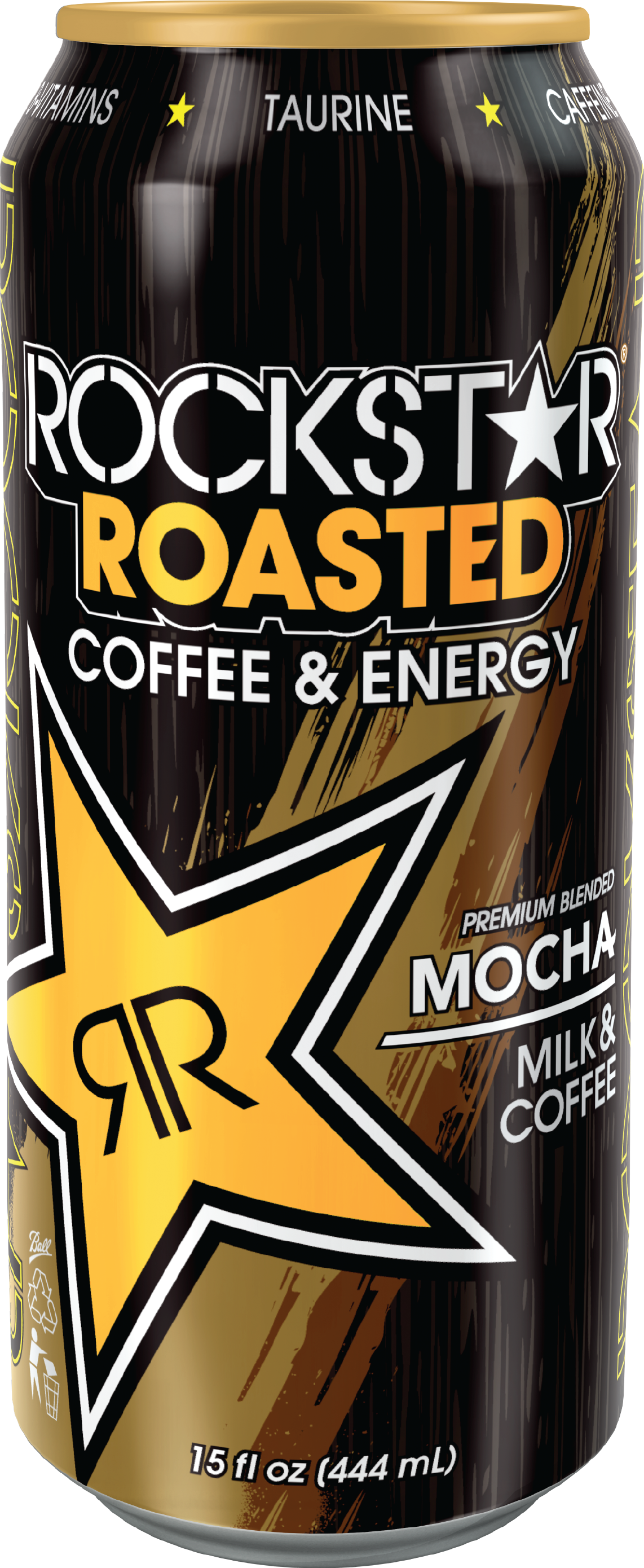 A Can Of Coffee With A Star On It