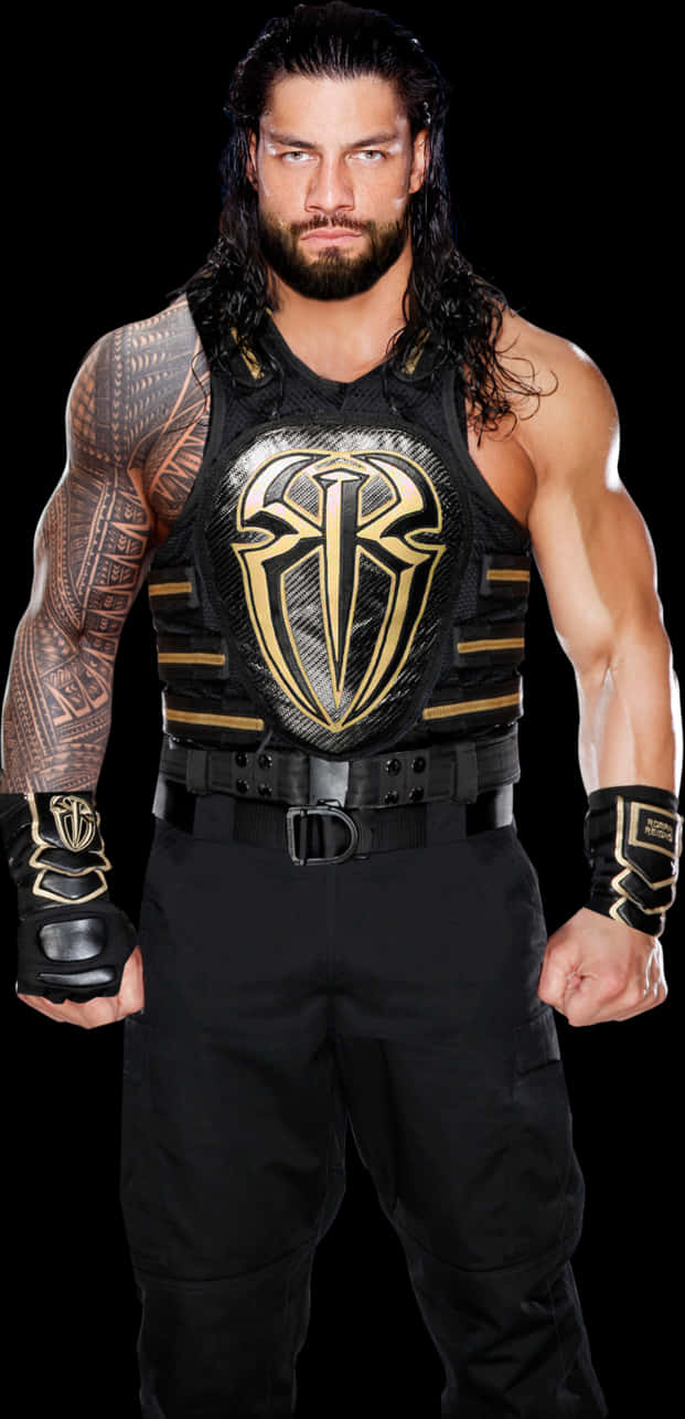 Roman Reigns Transparent Background Png - Roman Reigns Full Body, Png Download