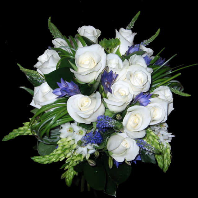 Rosas, Orquídeas Y Azules - Floral Design, Hd Png Download