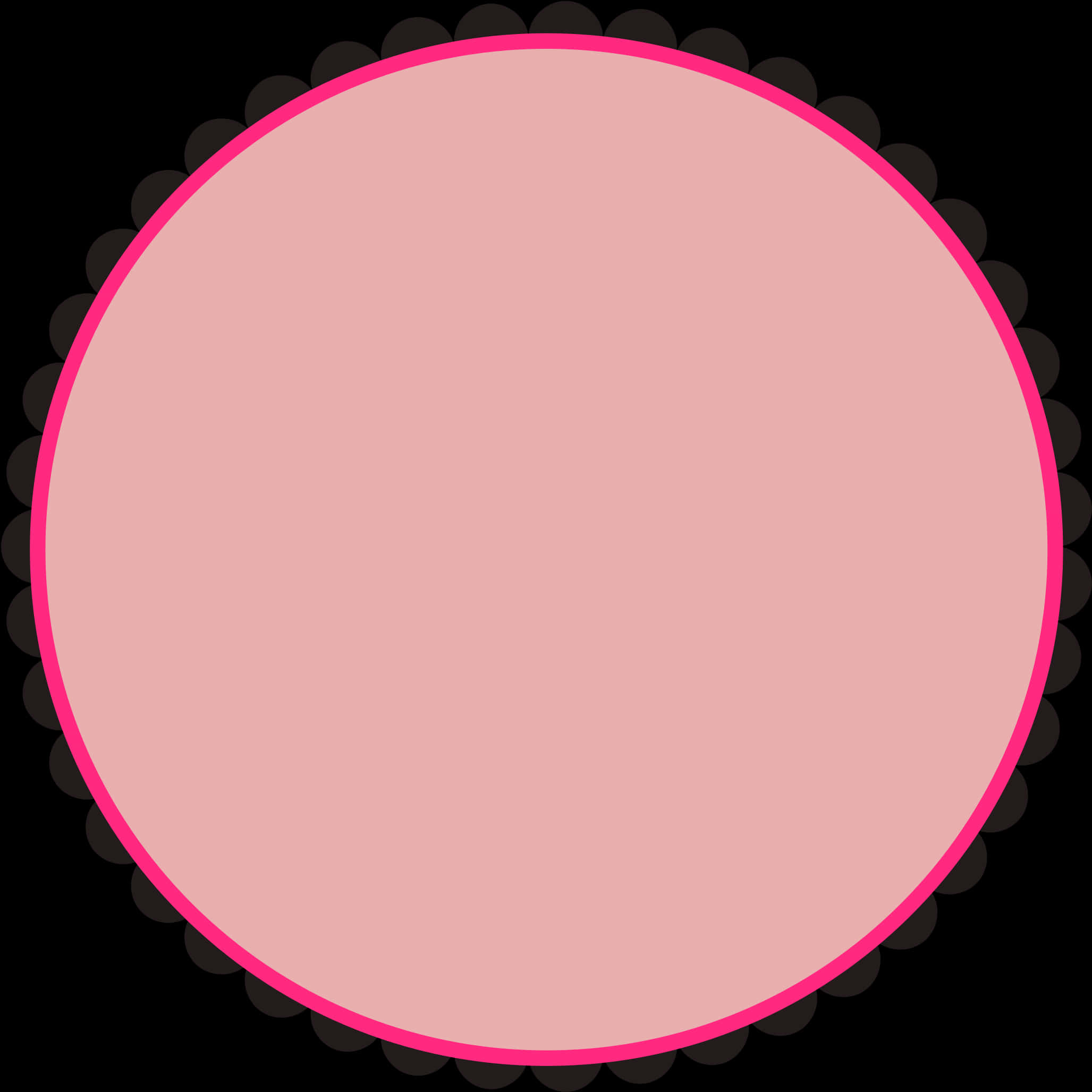 Round Frame Png, Transparent Png