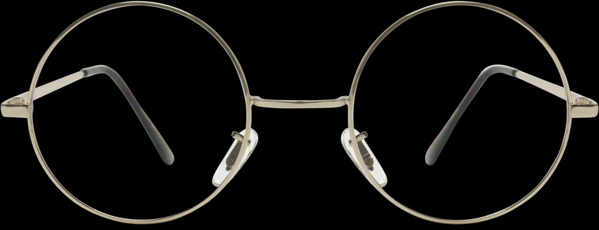 A Pair Of Round Metal Glasses
