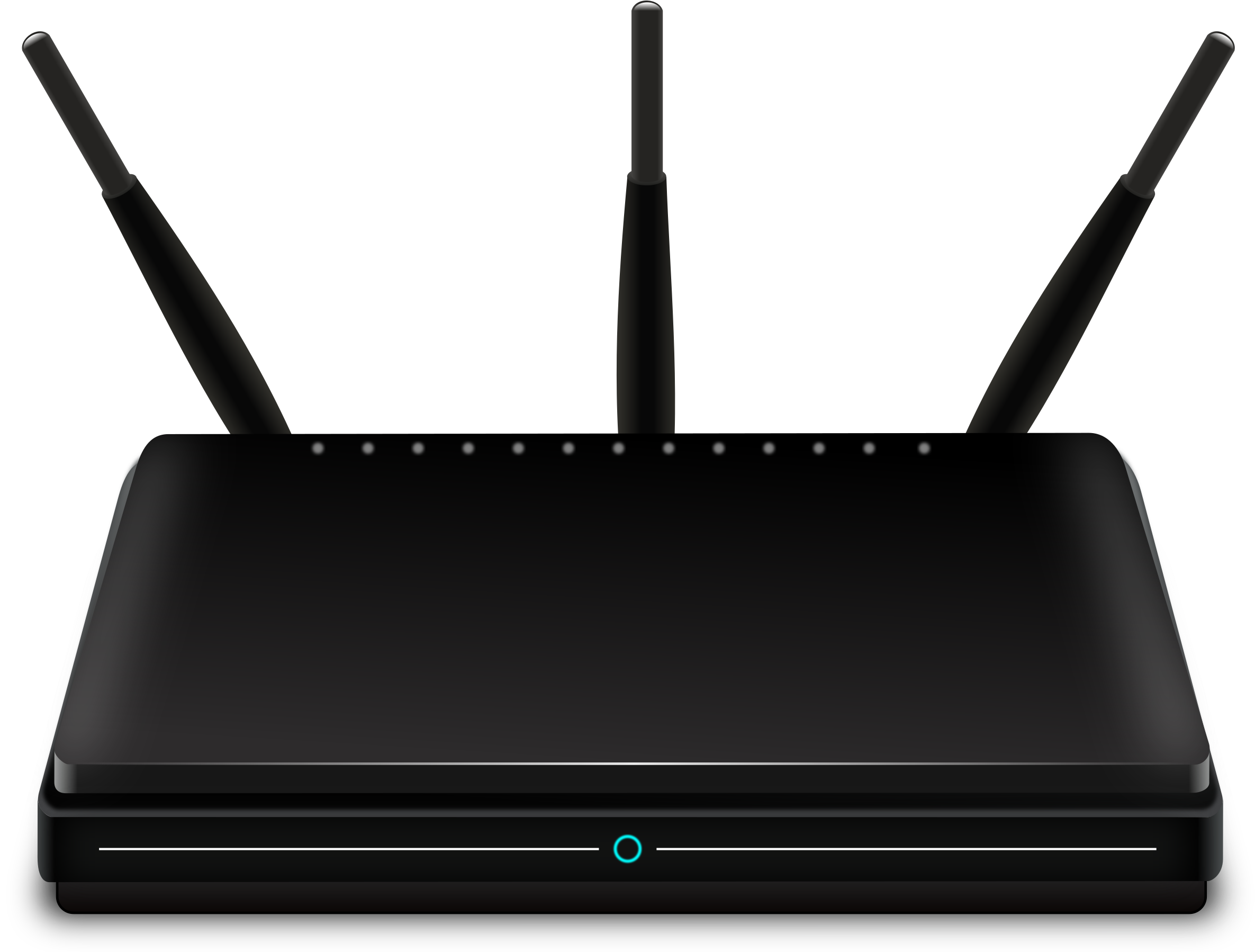 A Black Router With Multiple Antennas