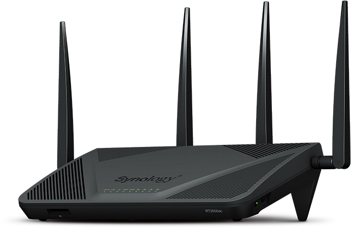A Black Router With Three Antennas