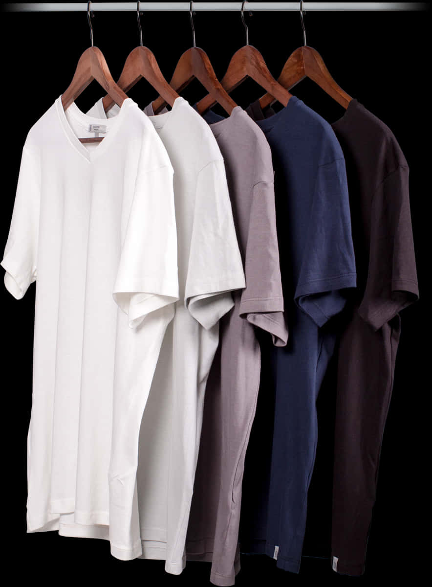 A Group Of T-shirts On Swingers