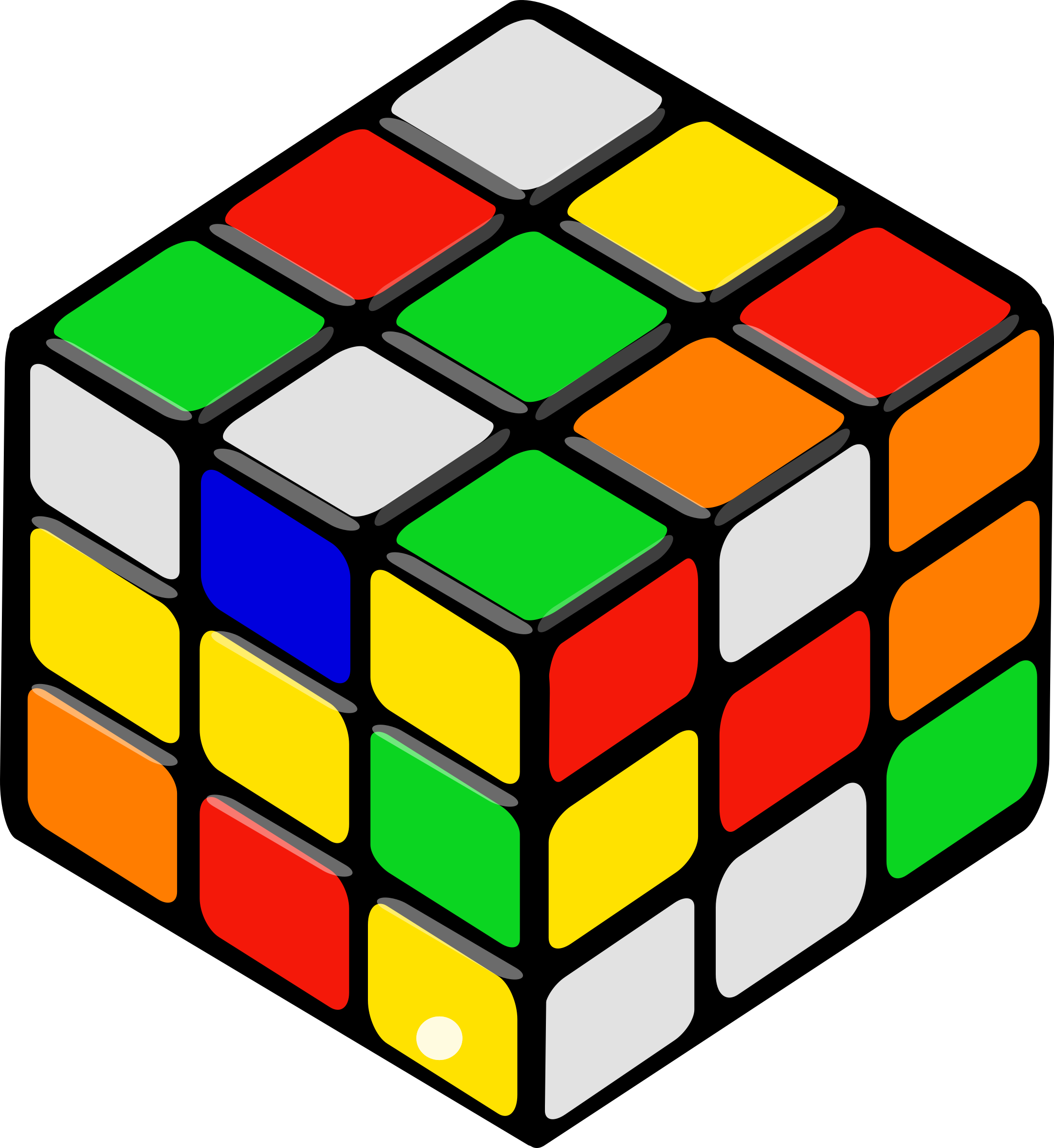 Rubik Cube Png 2203 X 2400