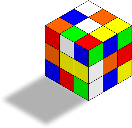 Rubik Cube Png 555 X 538