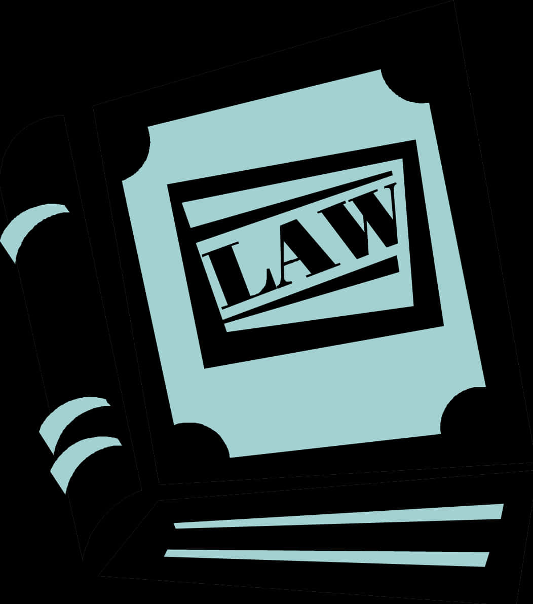 A Blue And Black Law Book