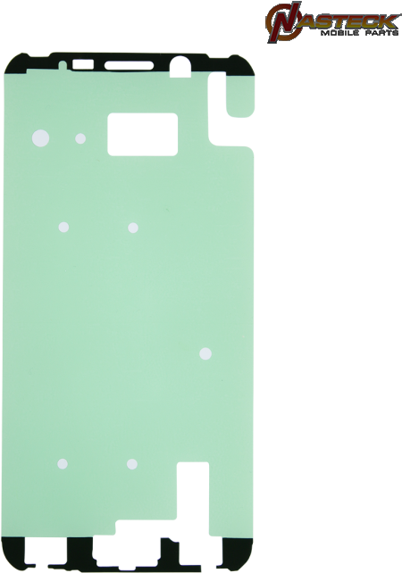 A Green Rectangular Object With White Dots