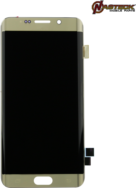 A Black And Gold Rectangular Object