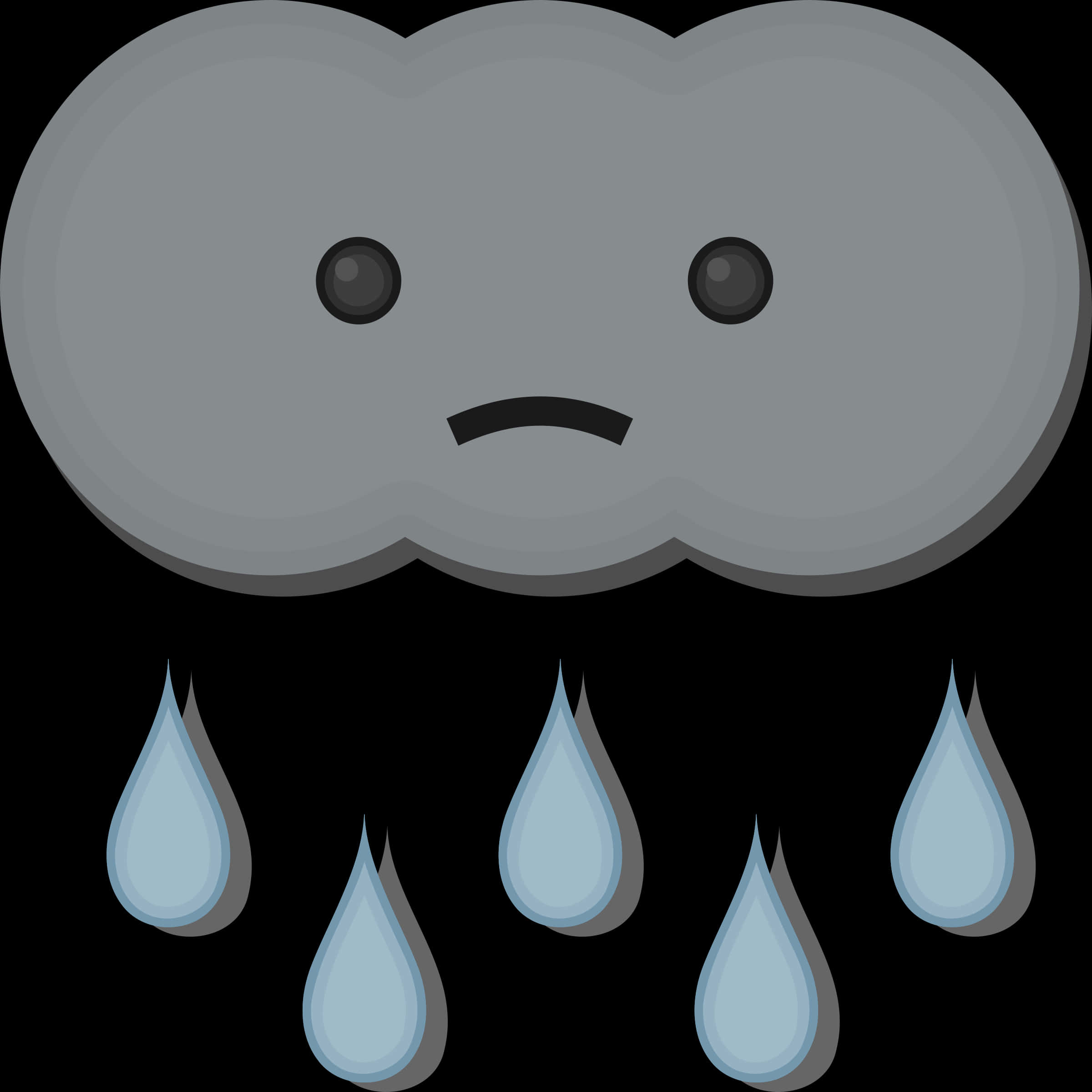 Sad Rain Cloud
