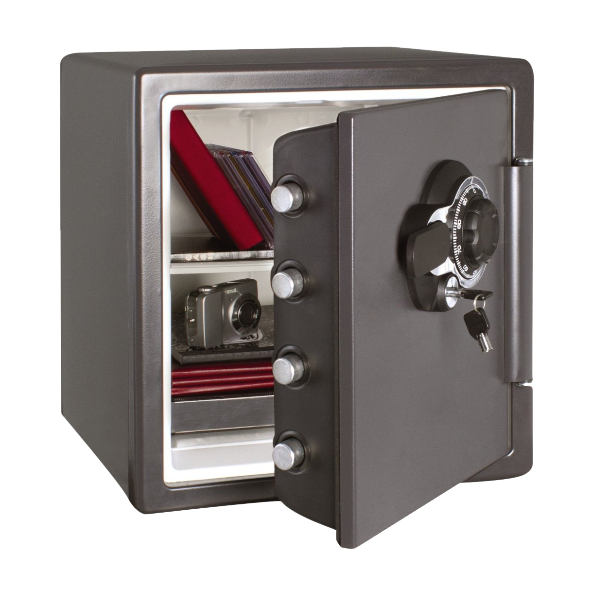 A Safe With A Combination Lock