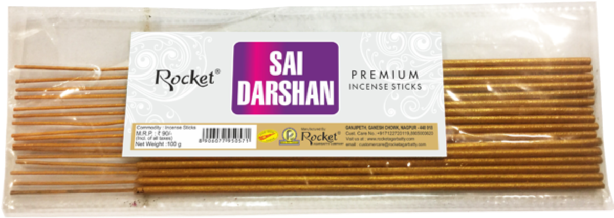 A Package Of Incense Sticks