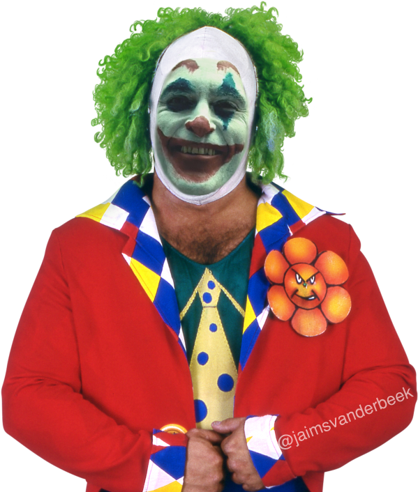 Samoa Joe Dirt - Doink The Clown, Hd Png Download