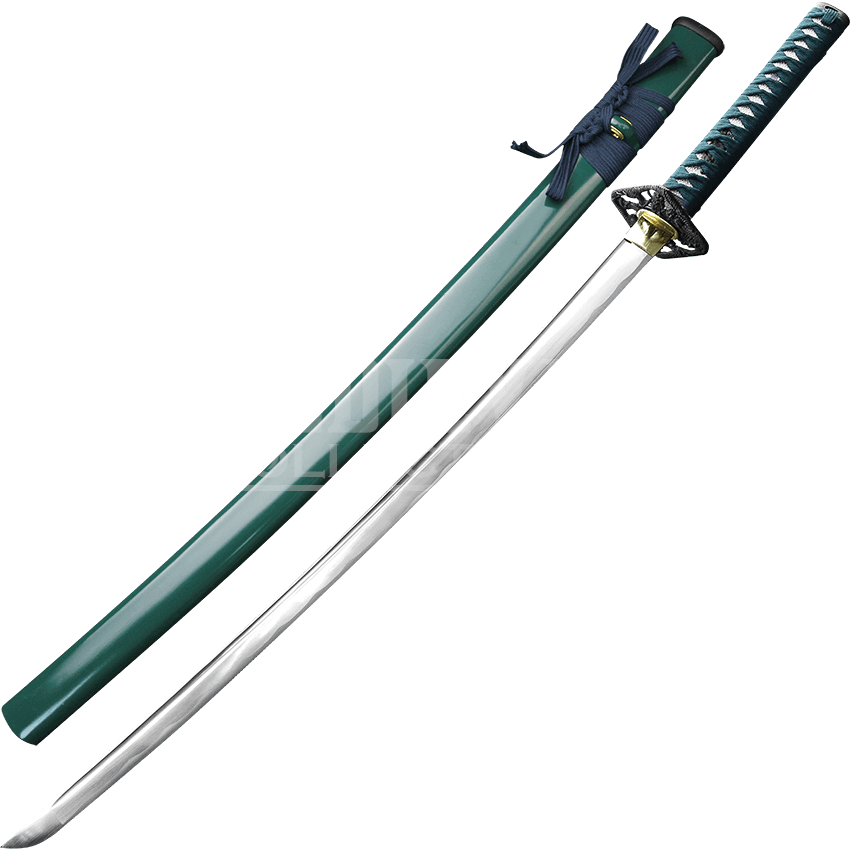 A Sword With A Green Handle