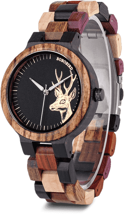 A Watch With A Deer Face