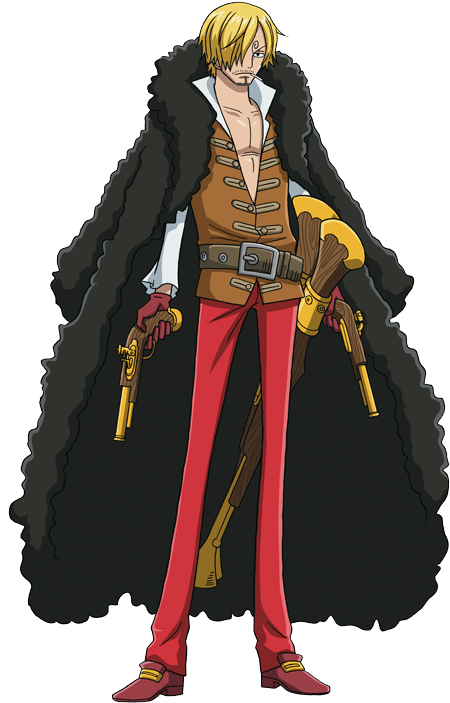 Cartoon Of A Man In A Pirate Garment
