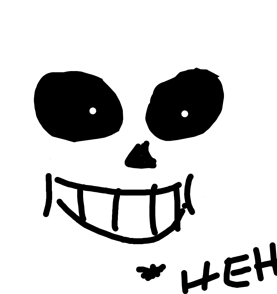 A White Skull With Black Eyes And Teeth
