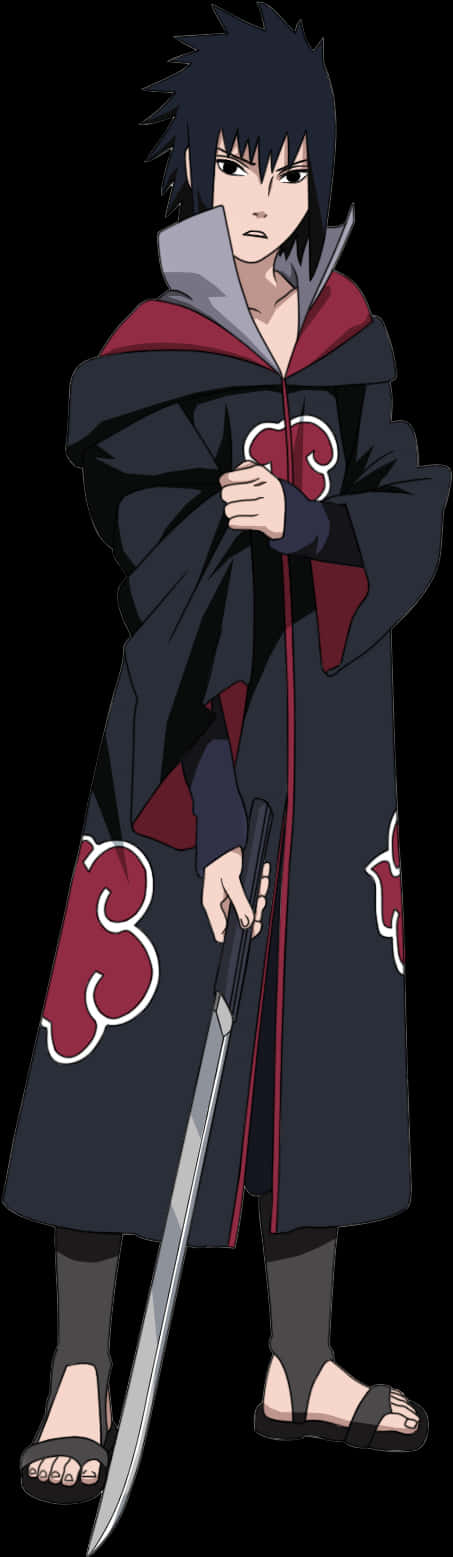 Sasuke's Wardrobe Evolution Over The Course Of The - Sasuke Akatsuki Render