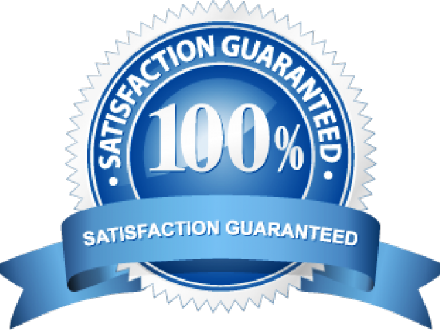 Satisfaction Guarantee Png 640 X 480