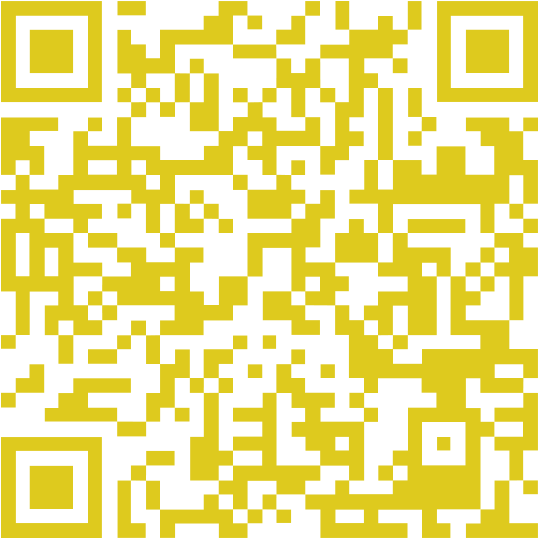 A Yellow And Black Qr Code