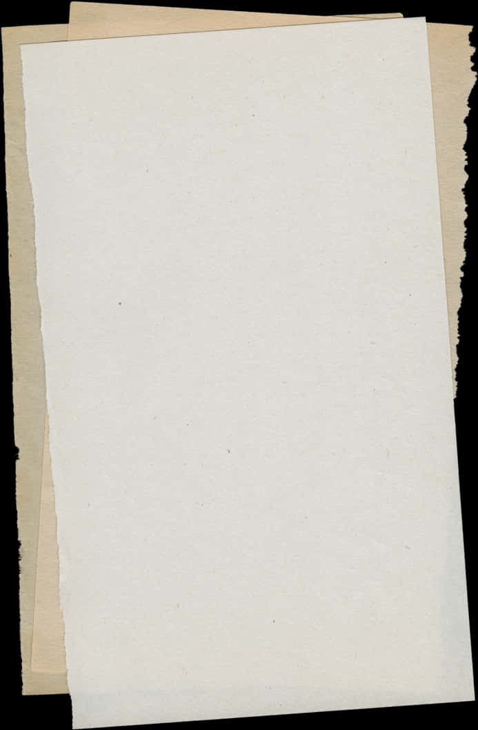 A Piece Of Paper With A Black Border