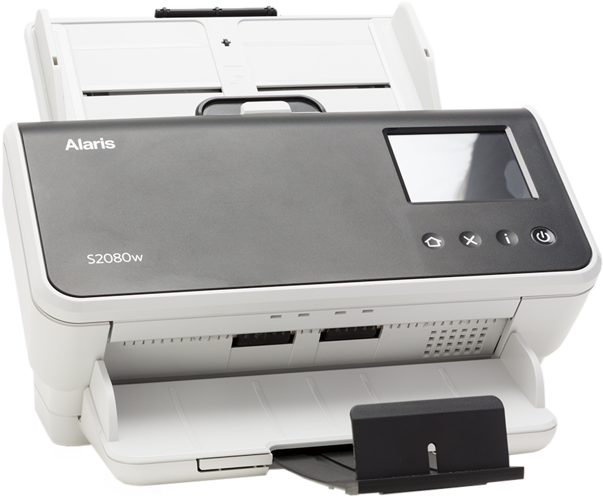 A White And Grey Printer