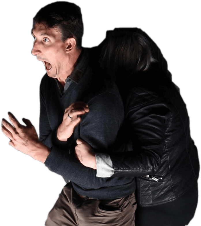 A Man Carrying A Woman