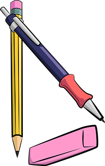 A Pencil And A Pen