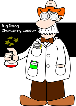 A Cartoon Of A Man In A Lab Coat