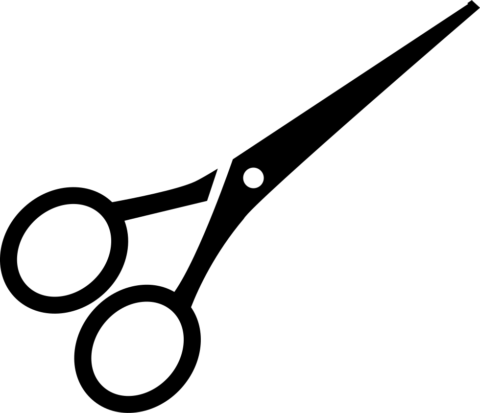 A Black And White Image Of A Pair Of Scissors