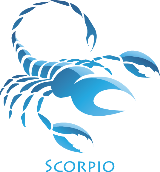 A Blue Scorpion With Text