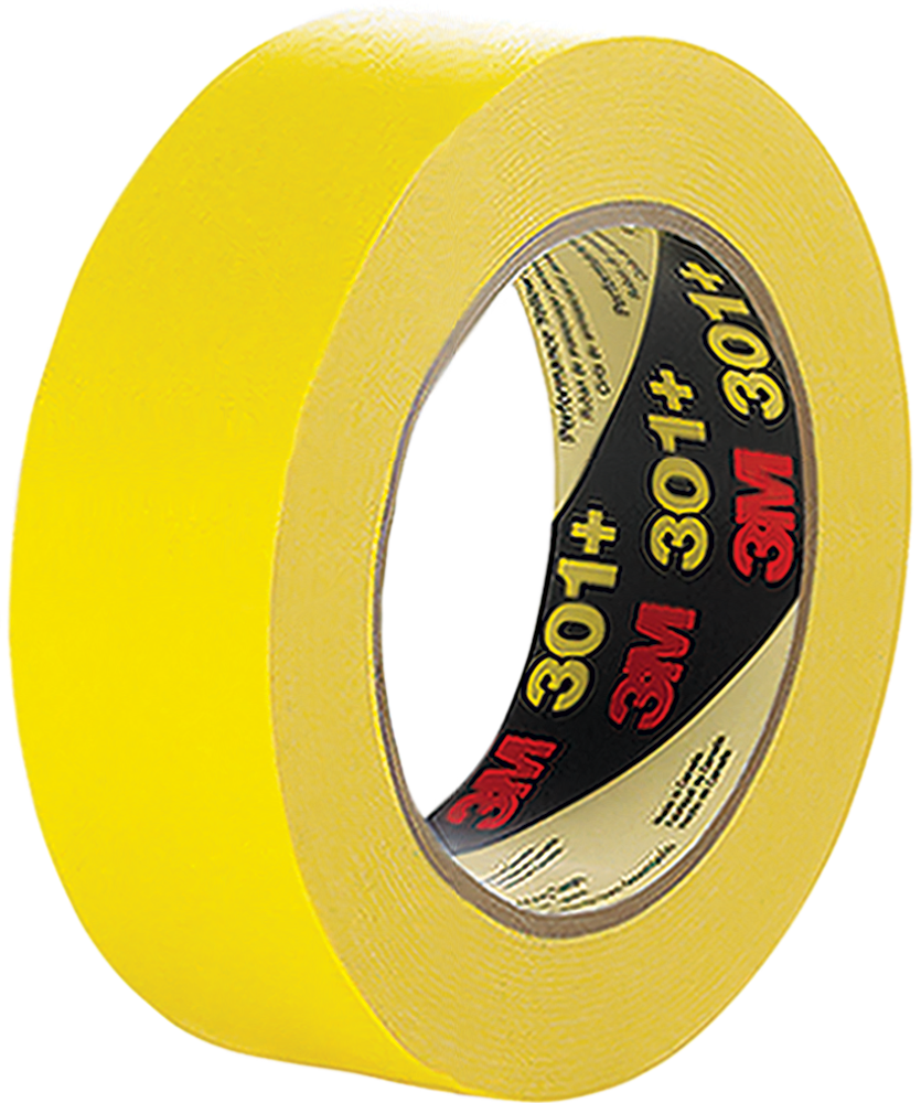 A Roll Of Yellow Tape