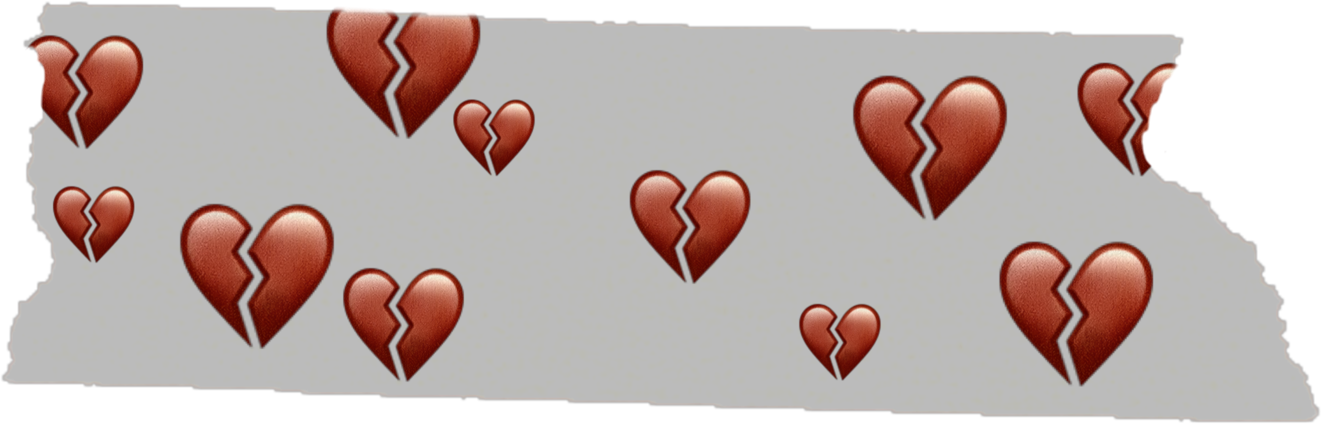 A Group Of Red Hearts