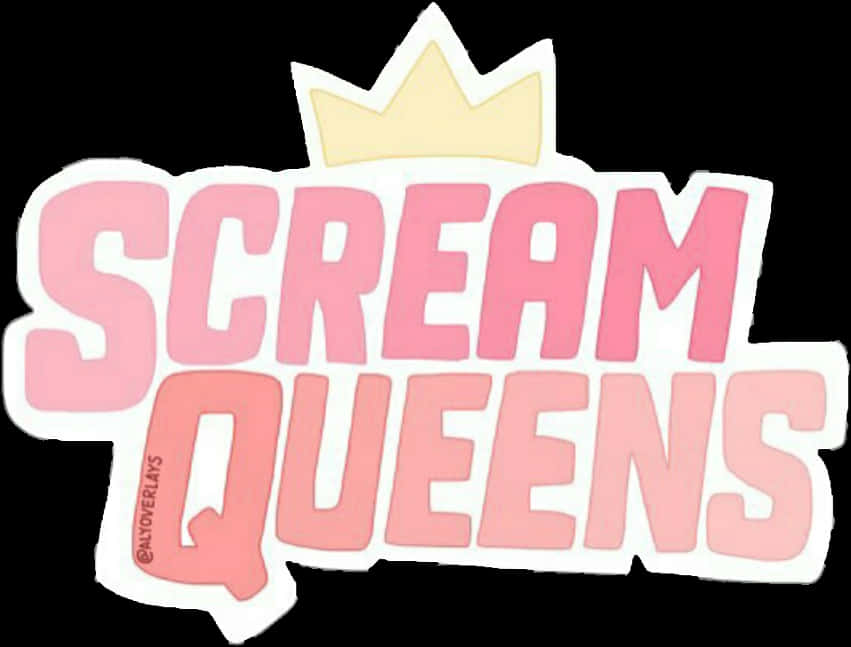 Scream Queens Cute Pink Logo