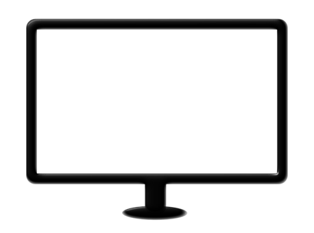 A Black Screen With A Black Background