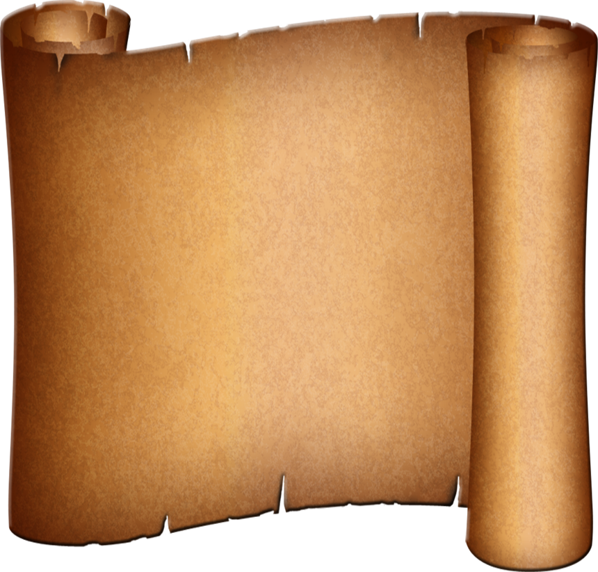 Scroll Paper Png 860 X 822