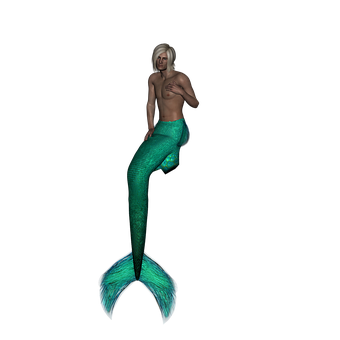 A Man With A Mermaid Tail