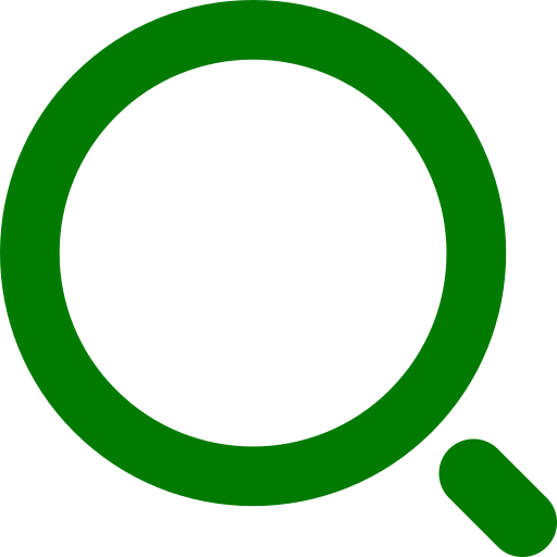 A Green Circle With A Black Background
