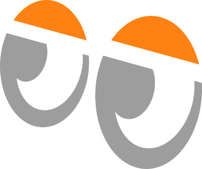 A Logo Of A Pair Of Eyes