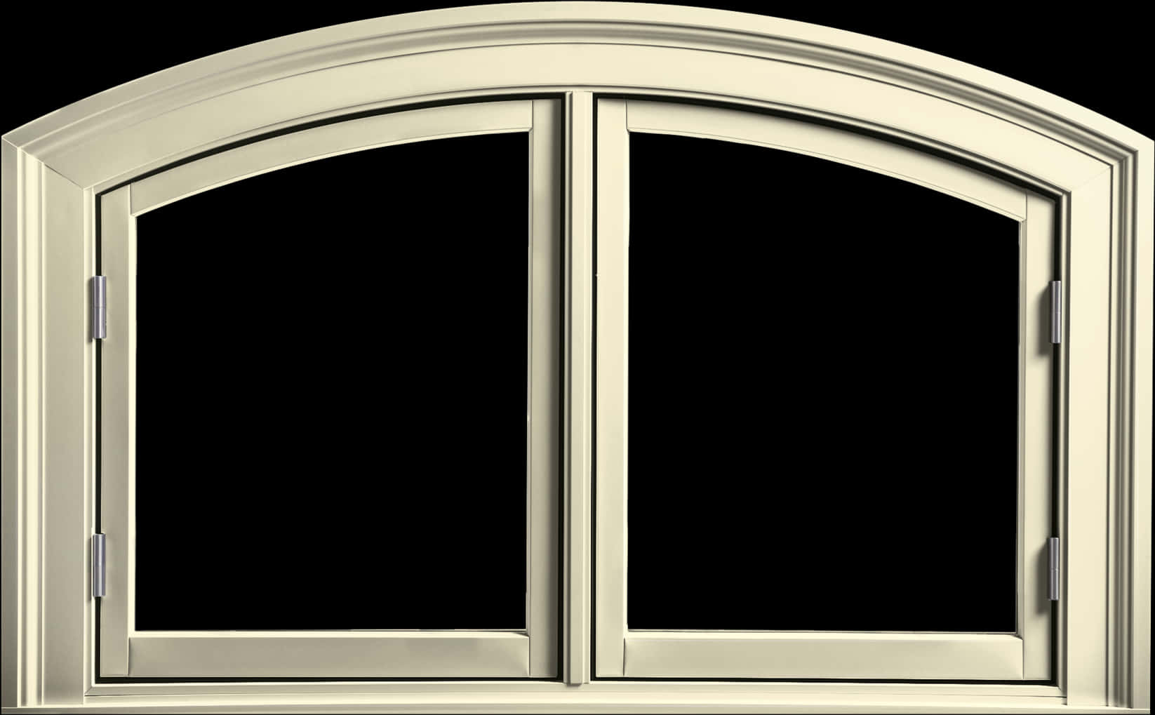 Semi-arched Double Casement Window