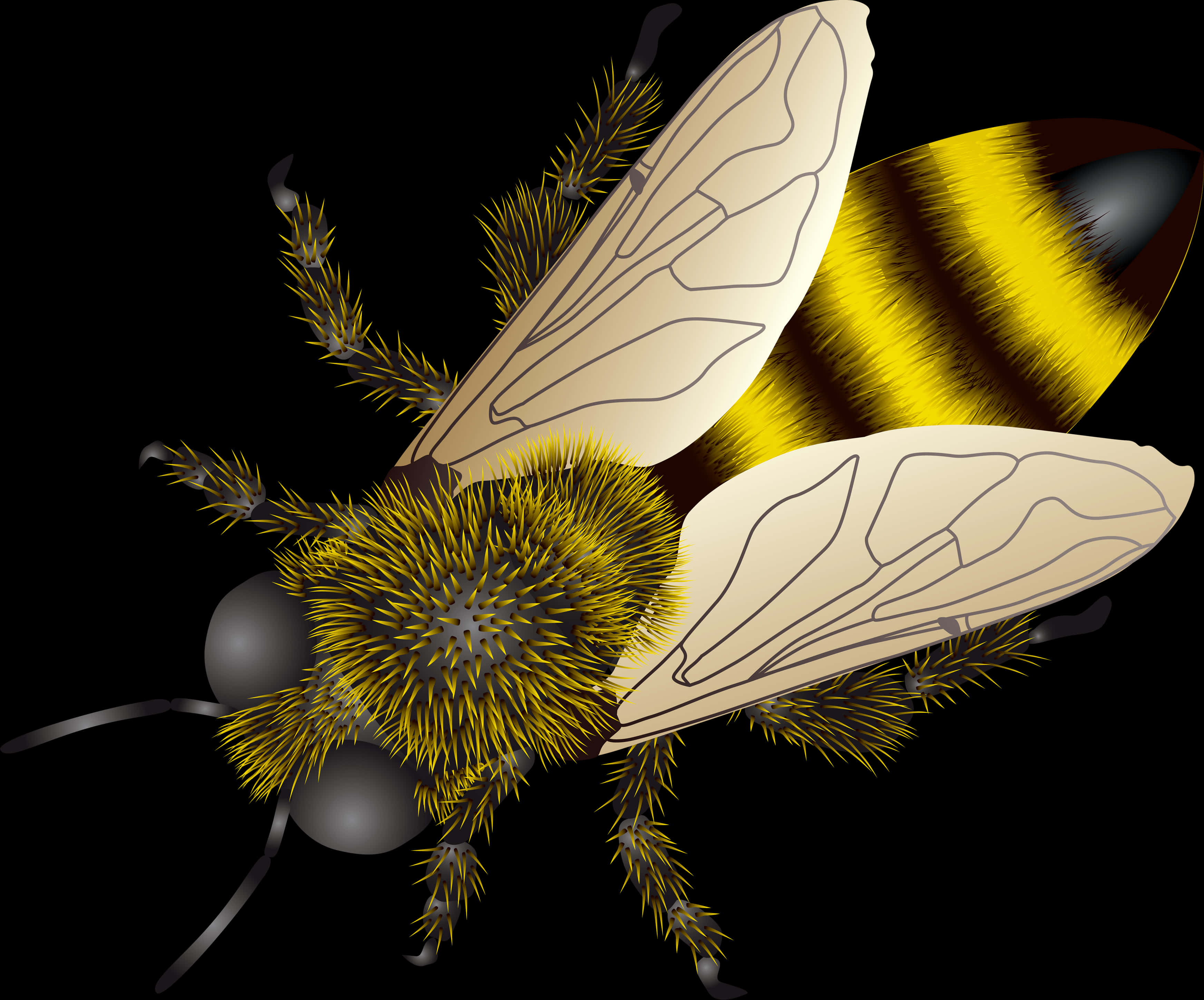 Semi-realistic Bee