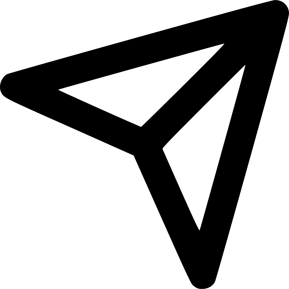 A Black Triangle With A Black Background