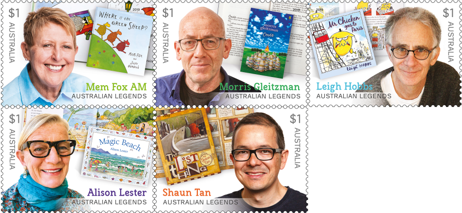 A Collage Of Stamps With Images Of A Man