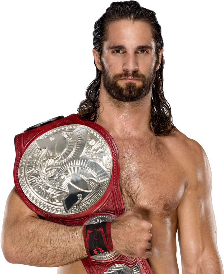 A Man With A Beard And Long Hair Wearing A Red Belt